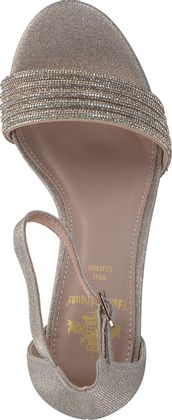 Eddie Rodriguez Damen-Sandaletten 185907023644 (Gold)