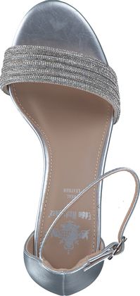 Eddie Rodriguez Damen Sandaletten 185911023620 (Silber)