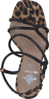 Eddie Rodriguez JADE Sandaletten für Damen 185081023619 (Schwarz/Braun)