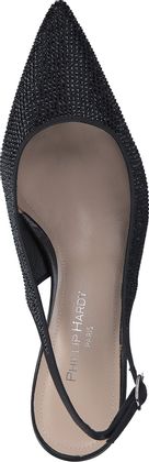 Phillip Hardy Damen-Slingpumps 131001032530 (Schwarz)