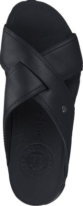 Panama Jack SALMON Herren-Pantoletten aus Leder 280001002379 (Schwarz)