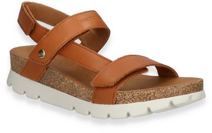 Panama Jack SELMA Damen-Sandalen aus Leder 184221020229 (Braun)