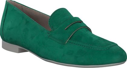 Paul Green Damen-Slipper aus Leder 110602021039 (Dunkelgrün)