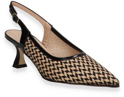 Shirley Mae Damen-Slingpumps 131087024089 (Schwarz/Bunt)