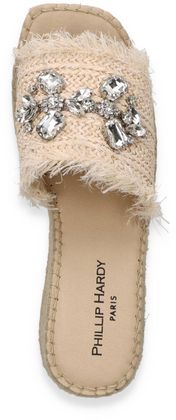 Phillip Hardy Damen-Pantoletten 562307002665 (Beige)