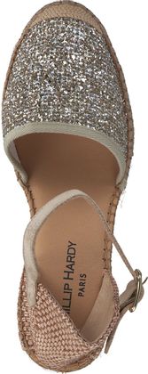 Phillip Hardy Keilabsatz-Sandalen für Damen 562907002689 (Gold)