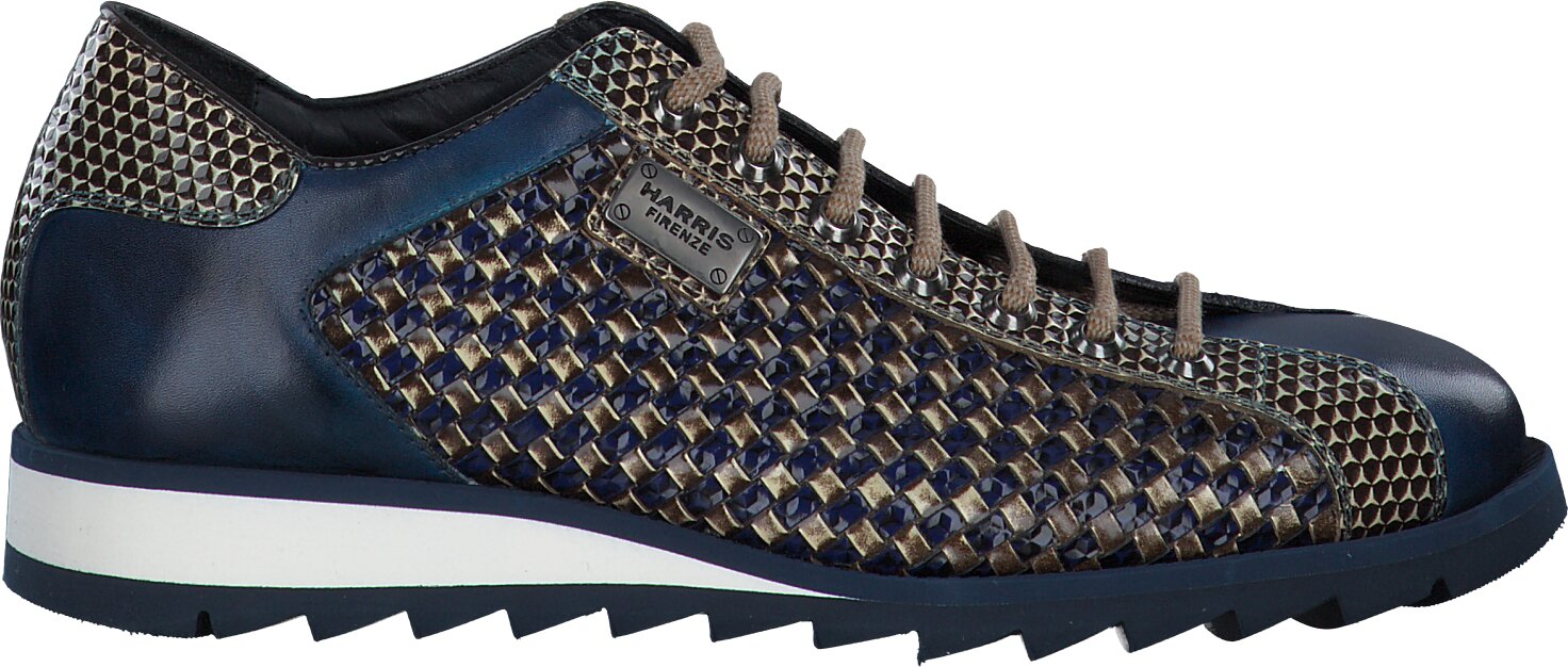 Harris Herren-Schnürschuhe aus Leder 244100033443 (Dunkelblau 