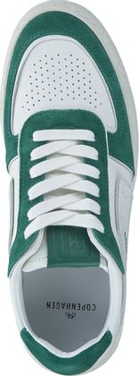Copenhagen CPH264 Damen-Sneaker aus Leder 101781997006 (Weiß/Grün)