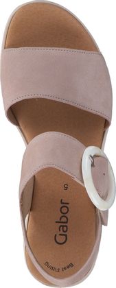 Gabor Damen-Sandalen aus Leder 184592975114 (Rosa)