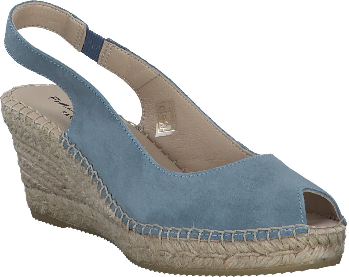 Phillip Hardy Keilabsatz-Sandalen für Damen 562142002777 (Hellblau) Bild 01