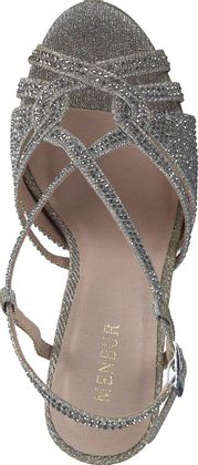 Menbur Plateau-Sandalen für Damen 183907020023 (Gold)