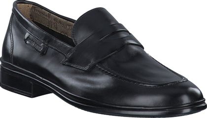 Galizio Torresi Herren-Slipper aus Leder 226001002926 (Schwarz)