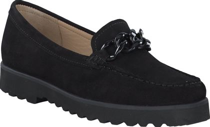 Ralph Harrison Damen-Slipper aus Leder 100002983007 (Schwarz)