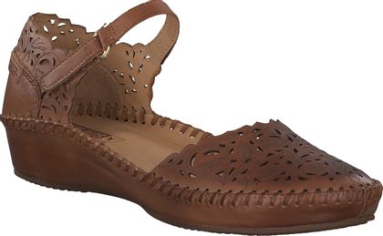 Pikolinos VALLARTA Damen-Sandalen aus Leder 117221003657 (Braun)