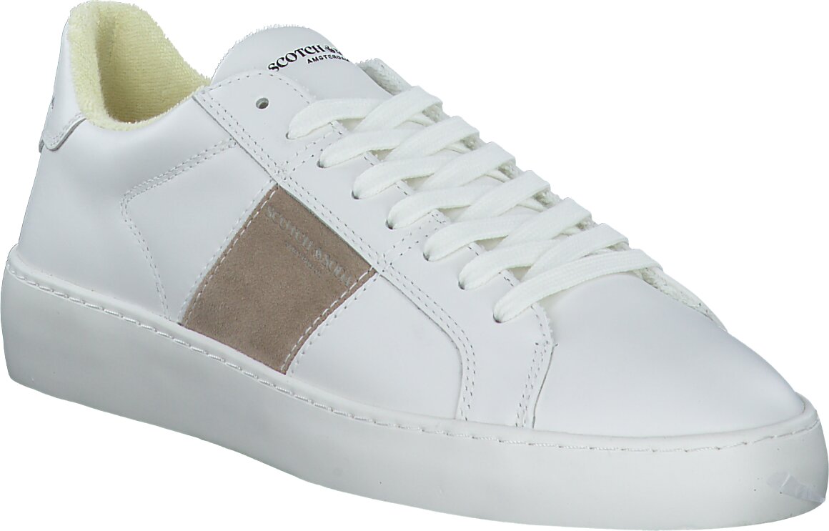 Scotch & Soda PLAKKA Sneaker für Herren 244781020448 (Weiß/Braun) Bild 01