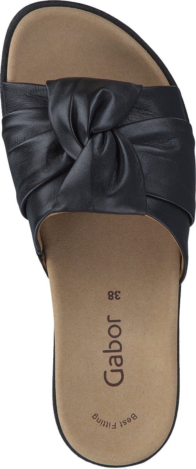 Damen Pantolette Zehentrenner Damen Leder Gabor Gabor Damen