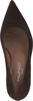 Phillip Hardy Damen-Pumps aus Leder 122202000000 (Braun)