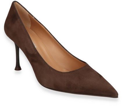 Phillip Hardy Damen-Pumps aus Leder 122202000000 (Braun)