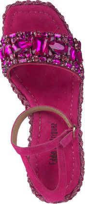 Eddie Rodriguez Keilabsatz-Sandaletten 187592023498 (Pink)