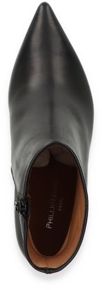 Phillip Hardy Damen-Stiefeletten aus Leder 106001000033 (Schwarz)