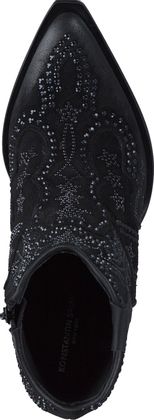 Konstantin Starke Western Boots aus Leder 107002000005 (Schwarz)