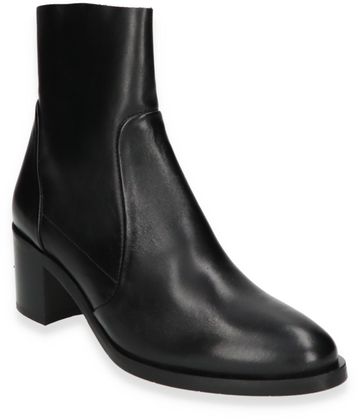 Donna Carolina Leder-Stiefeletten für Damen 106001000030 (Schwarz)