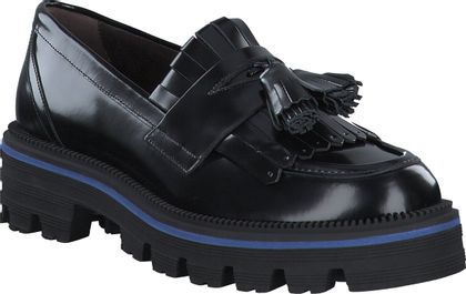 Pertini Damen-Slipper aus Leder 100001000026 (Schwarz)