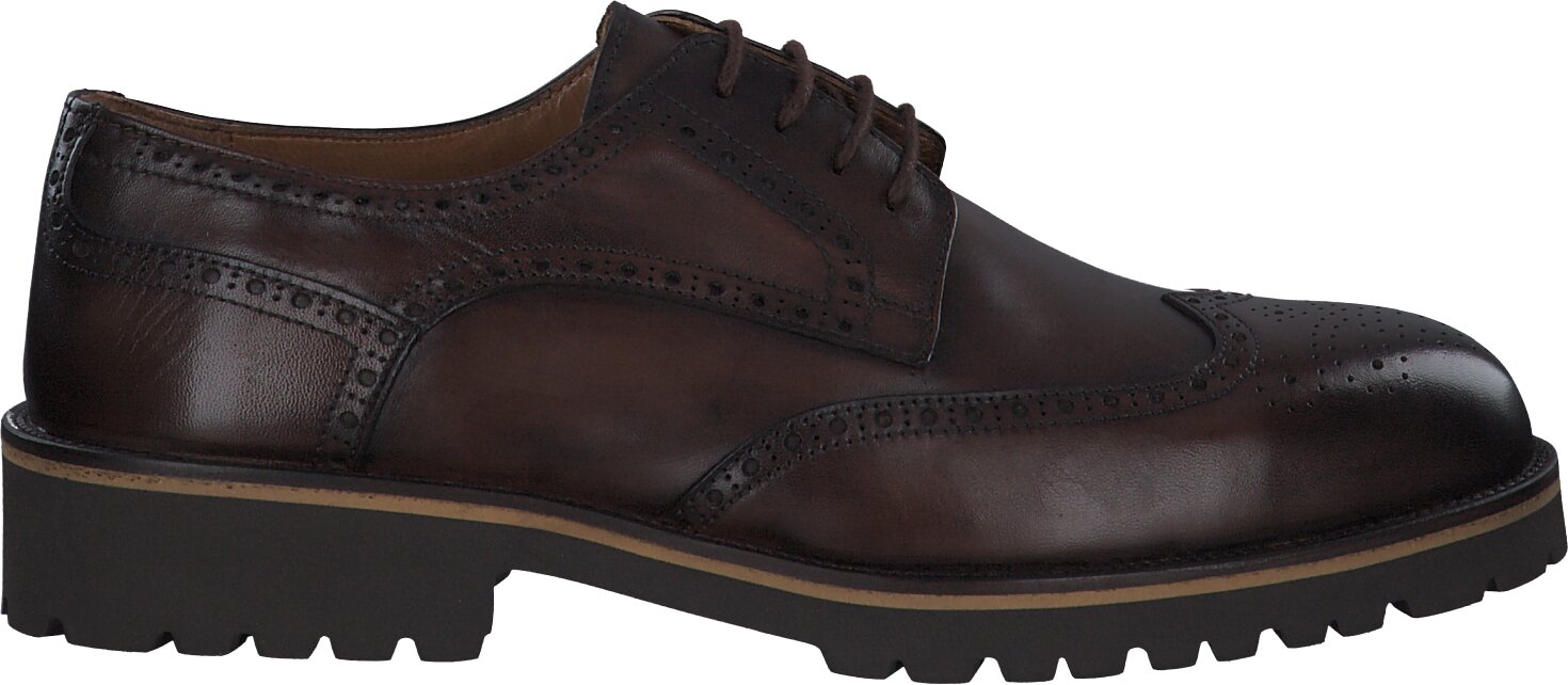 Herren-Schnürschuhe Aus Leinen & Leder - Karo-Design Für Business & Freizeit