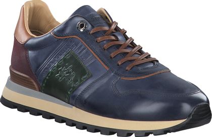 La Martina Herren-Sneaker aus Leder 244101000003 (Blau)