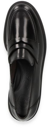 Paul Green Damen-Slipper aus Leder 100001000007 (Schwarz)