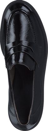 Paul Green Damen-Slipper aus Leder 100003000000 (Schwarz)