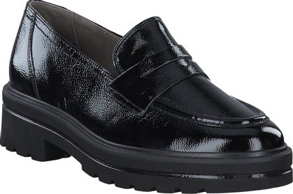 Paul Green Damen-Slipper aus Leder 100003000000 (Schwarz)