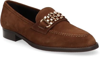 Konstantin Starke Damen-Slipper aus Leder 100222000000 (Braun)