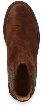 Konstantin Starke Damen-Boots aus Leder 102202000004 (Dunkelbraun)