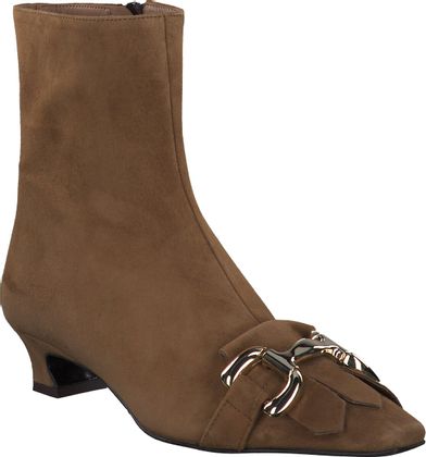 Phillip Hardy Leder-Stiefeletten für Damen 106202000005 (Braun)