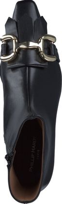 Phillip Hardy Damen-Stiefeletten aus Leder 106001000035 (Schwarz)