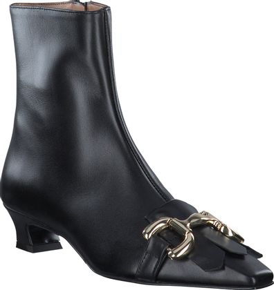 Phillip Hardy Damen-Stiefeletten aus Leder 106001000035 (Schwarz)