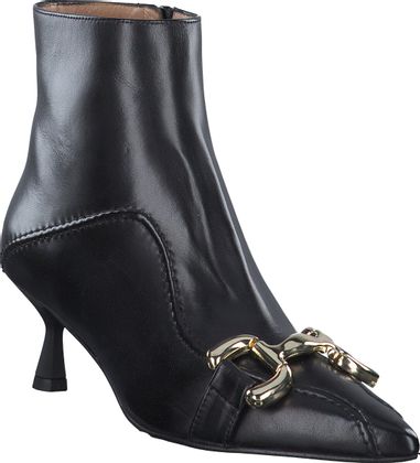 Phillip Hardy Damen-Stiefeletten aus Leder 106001000037 (Schwarz)