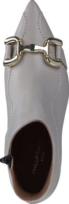 Phillip Hardy Damen-Stiefeletten aus Leder 106221000000 (Grau/Braun)