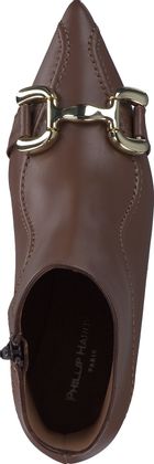 Phillip Hardy Damen-Stiefeletten aus Leder 106201000005 (Braun)