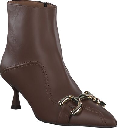 Phillip Hardy Damen-Stiefeletten aus Leder 106201000005 (Braun)