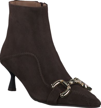 Phillip Hardy Damen-Stiefeletten aus Leder 106202000006 (Braun)