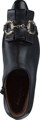 Phillip Hardy Klassische Damen-Stiefeletten aus Leder 106001000038 (Schwarz)