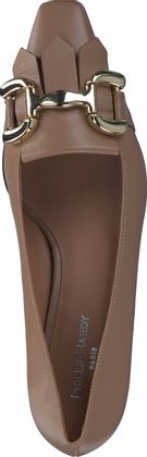 Phillip Hardy Damen-Pumps aus Leder 120301000000 (Beige)