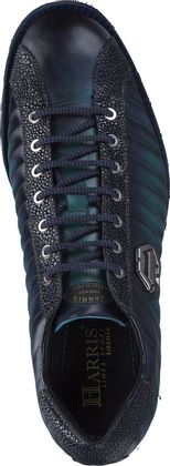 Harris Herren-Schnürschuhe aus Leder 244101000001 (Blau)