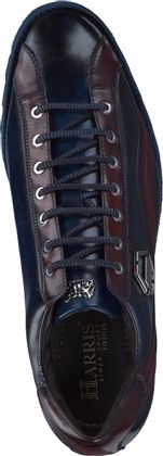 Harris Herren-Schnürschuhe aus Leder 244101000002 (Blau)