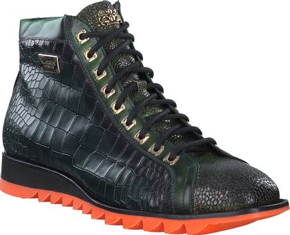 Harris Herren-Schnürboots aus Leder 212605000000 (Dunkelgrün)