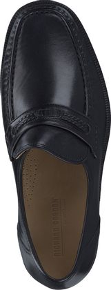 Richard Gordon Herren-Slipper aus Leder 226001000001 (Schwarz)