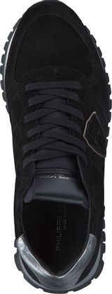 Philippe Model Damen-Sneaker aus Leder 101002000003 (Schwarz)