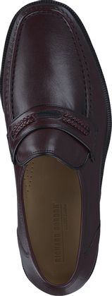 Richard Gordon Herren-Slipper aus Leder 226291000001 (Bordeaux)